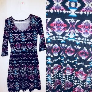 BeBop colorful printed dress